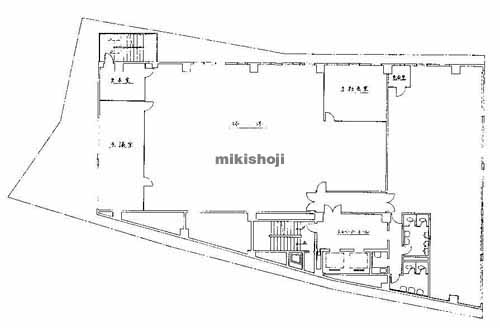 メッセージ梅田ビル 平面1