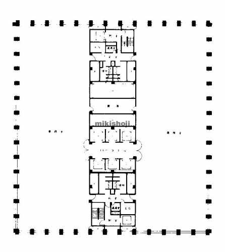 中之島センタービル 平面1