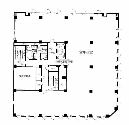 梅田イーストビル 平面1
