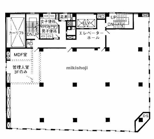 西天満パークビル 平面1