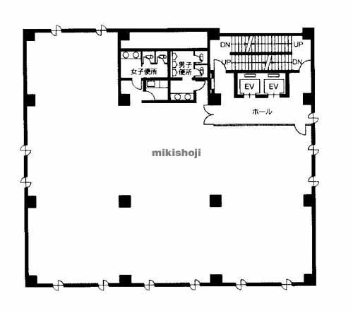 南森町パークビル 平面1