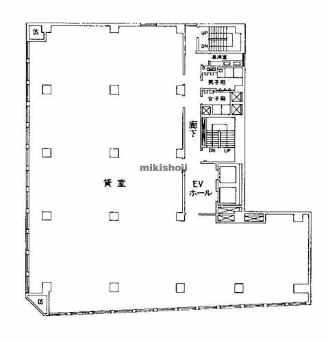 三共ビル東館 平面1
