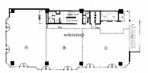 アメリカンビル 平面1