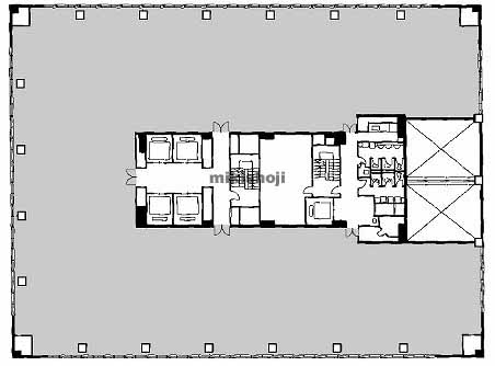 梅田ＵＮビル 平面1