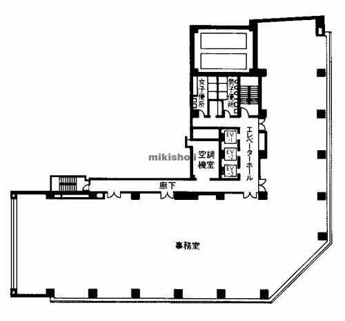 三井住友銀行南森町ビル 平面1