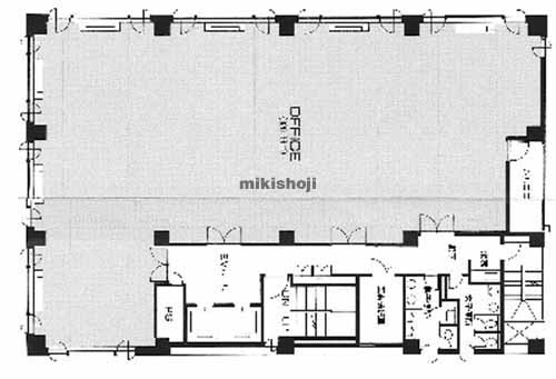 角屋堂島パークビル 平面1