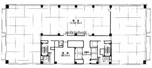 中之島インテス 平面1