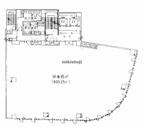 ＪＰＲ堂島ビル 平面1