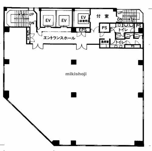 上六日光ビル 平面1