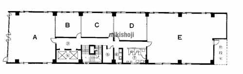 井上ビル 平面1