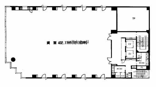 本町センチュリービル 平面1