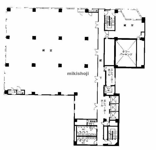 ＫＦセンタービルディング 平面1