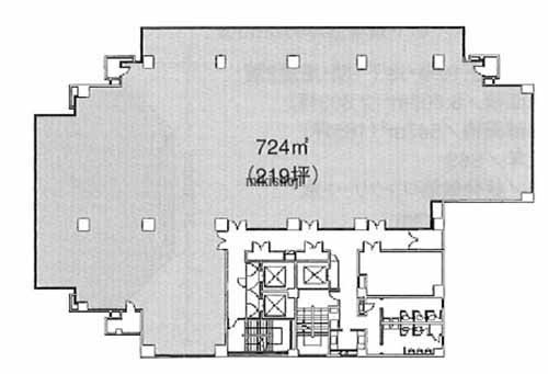 豊田日生北浜ビル 平面1