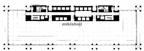 大阪東京海上日動ビルディング 平面1