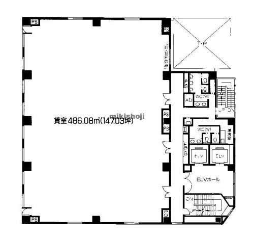 ＮＴＰＲ堺筋本町ビル 平面1