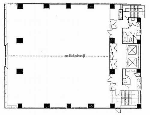 近鉄淀屋橋ビル 平面1