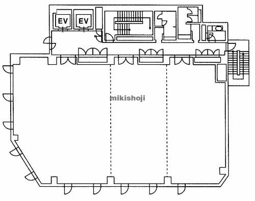 アーバネックス淡路町ビル 平面1