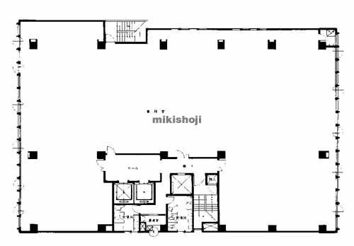 土佐堀・京町堀・西本町の大阪建大ビルディング 平面1