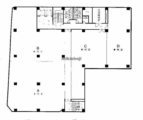 阿波座・立売堀の第一協業ビル 平面1