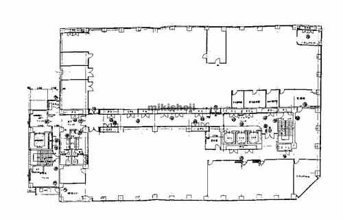 京阪神新町第１ビル 平面1