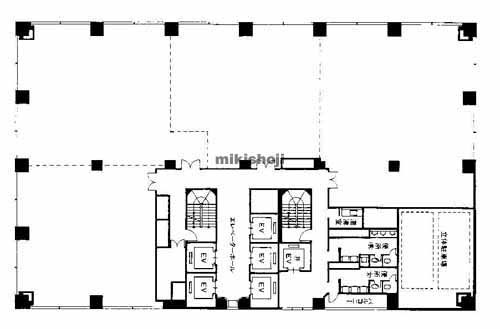 なにわ筋ＳＩＡビル 平面1