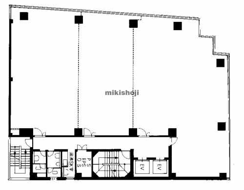 本町産金ビル 平面1