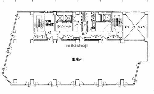 インターワンスクエア西本町 平面1