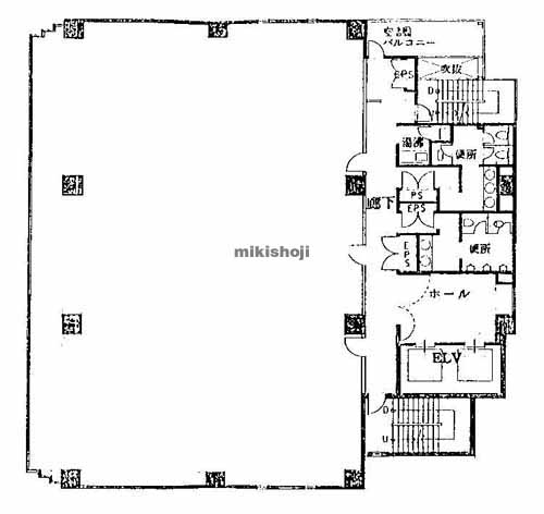 三共本町ビル 平面1