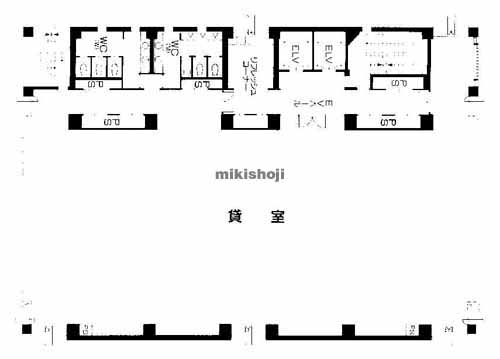久我ビルヂィング南館 平面1