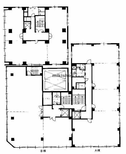 新東和ビルＢ棟 平面1