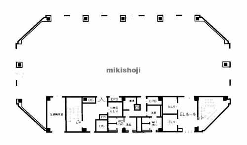 商工中金船場ビル 平面1