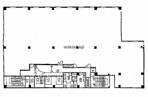 辰野心斎橋ビル 平面1