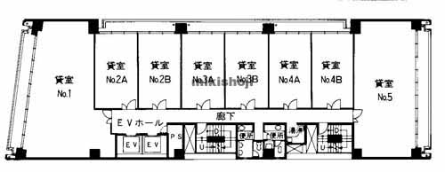 新大阪長谷ビル 平面1