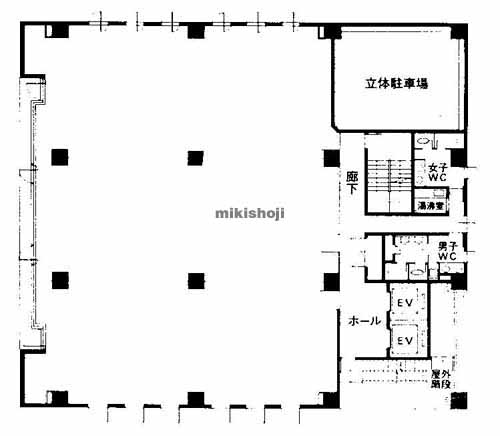 中尾ロイヤルビル 平面1