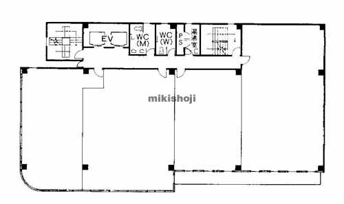 第８新大阪ビル 平面1