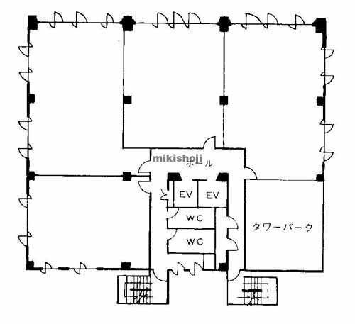 第１０新大阪ビル 平面1