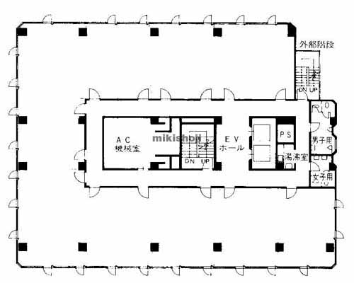 ＮＬＣ新大阪アースビル 平面1