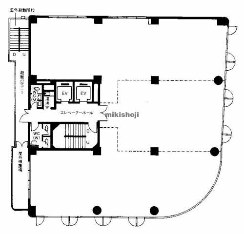 新大阪メイコービル 平面1