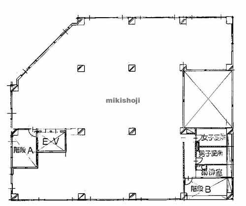 新大阪中里第２ビル 平面1