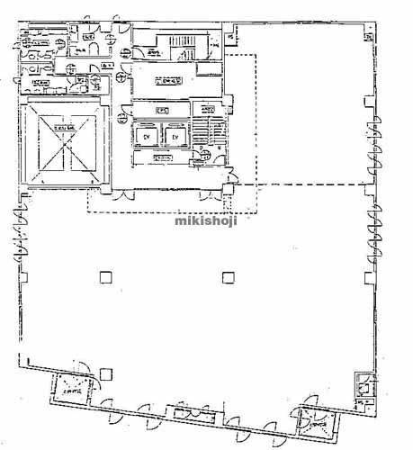 ＧＡＴＥ　ＴＥＲＲＡＣＥ　ＳＨＩＮ　ＯＳＡＫＡ 平面1