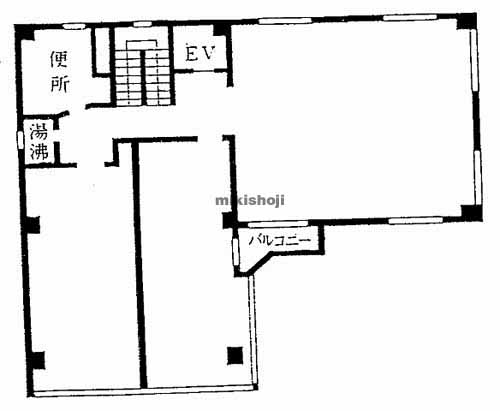 浅井ビル 平面1