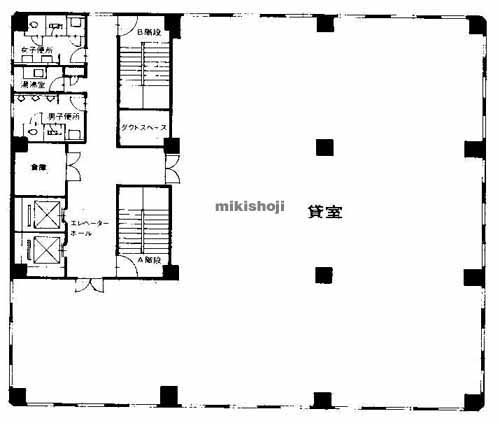 いずみビル 平面1