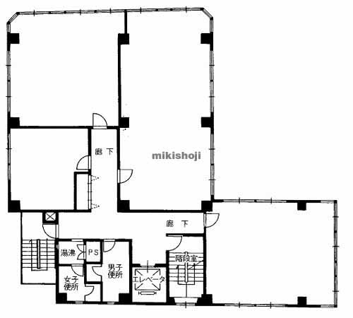 生玉ビル 平面1
