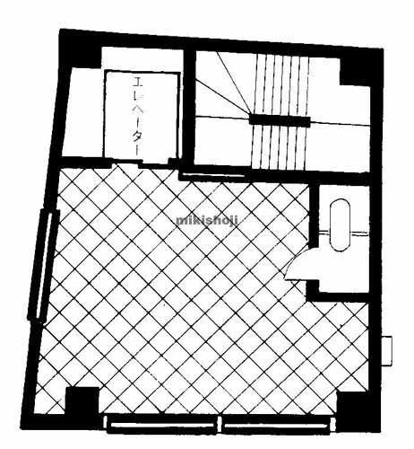 北浜忠兵衛ビル 平面1