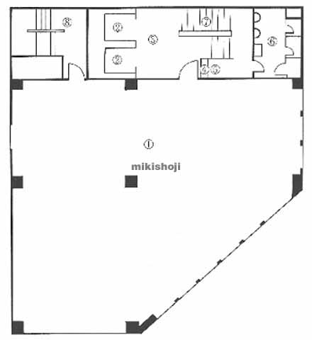 国道ビル 平面1