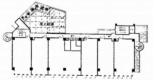 リップル豊崎ビル 平面1
