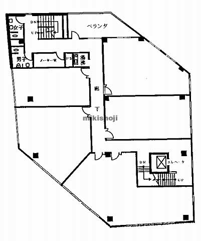 シンコービル 平面1