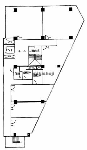 新大阪ヒカリビル 平面1
