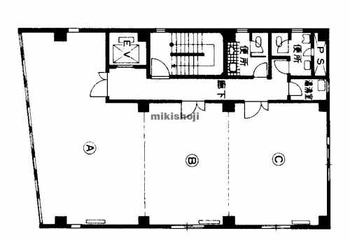 玉屋ビル 平面1