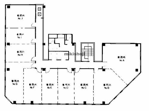 第２新大阪ビル 平面1